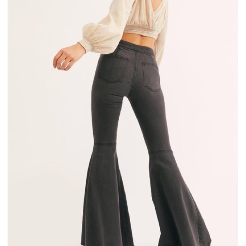 Free People Just Float On Flare Jeans